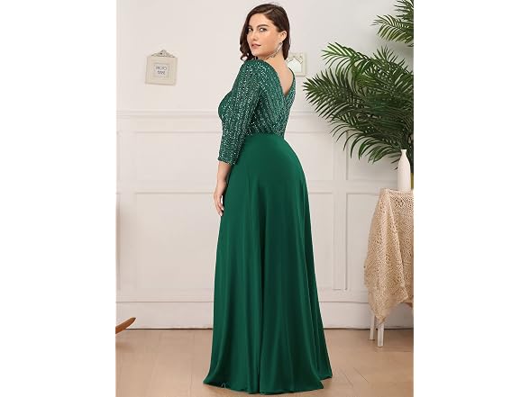 Ever-Pretty Women (14) Chiffon Formal Sequin Dress