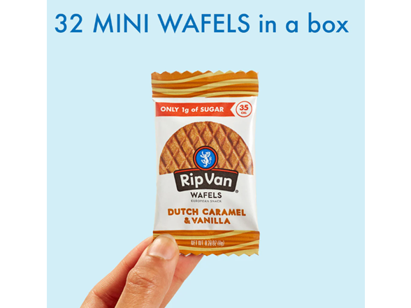 (64ct) Rip Van Wafel MINIS Dutch Caramel Vanilla