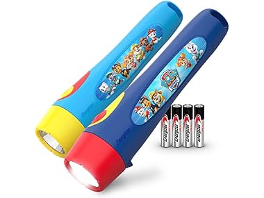 $11.99, Was $14.99, 20% Off! Energizer PAW Patrol Flashlight 2PK dealfomo
