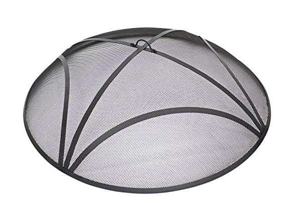 Sunnydaze Decor NB-913 40in Black Spark Screen Black