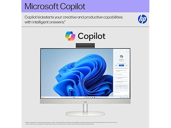 HP 23.8" All-in-One Desktop PC 24-cr0190