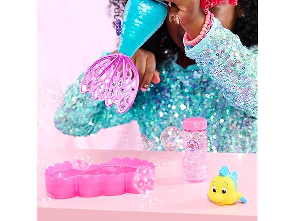 Just Play Disney Junior Bubbles Fun Ariel Doll