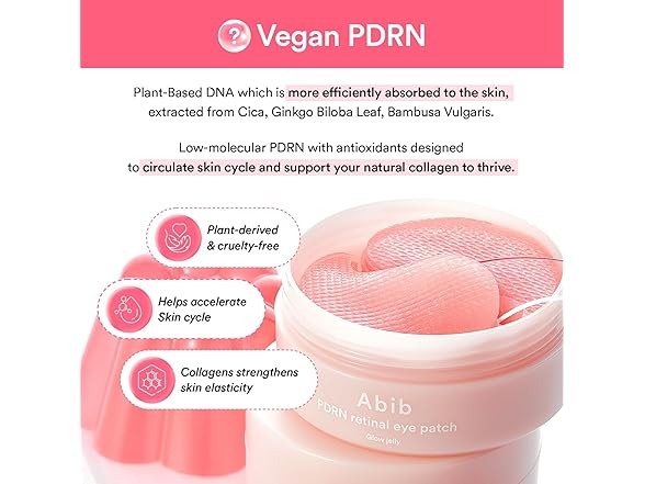 Abib PDRN Retinal Eye Patches 60ct