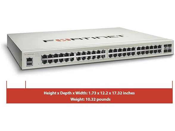 Fortinet FortiSwitch - 148F-POE L2+ Mana