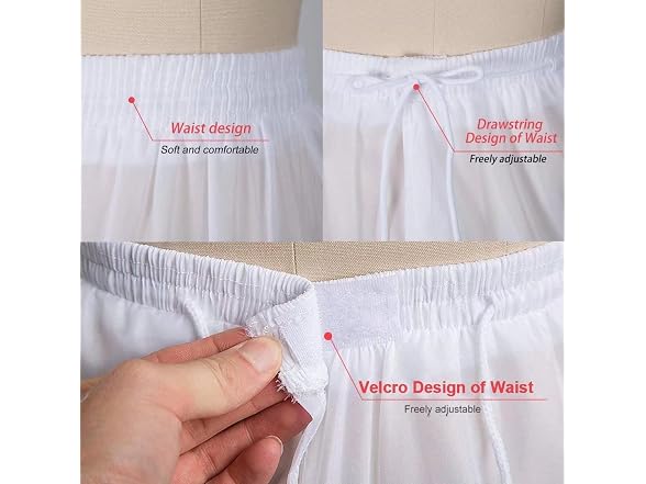 Cenast (OS) A-line Hoopless Petticoat Dresses