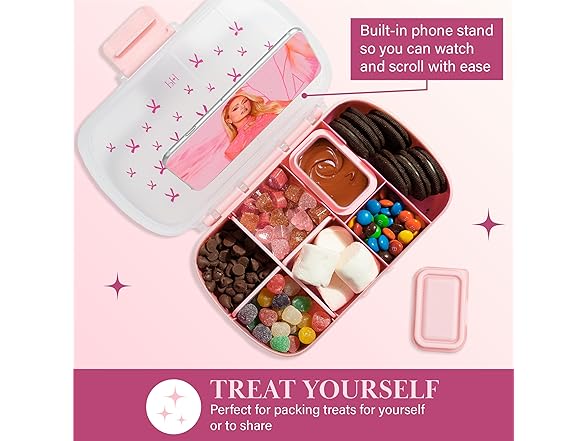 Paris Hilton 2-Pack Bento Style Snack Boxes