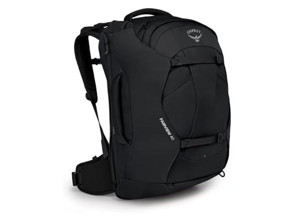 Osprey Fairview 40L Women's Travel Backpack, Black (Open Box)