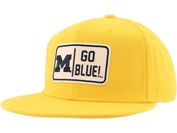 ZHATS NCAA Hat Flat Snapback Z1 Michigan Wolverines