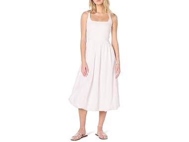 $7.99, Was $79.90, 90% Off! The Drop Women Tina Scoop Neck Mixed Media Dress dealfomo