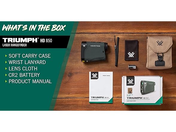 Vortex Triumph HD 850 Laser Rangefinder