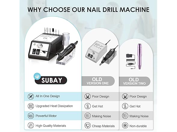 Professional Electric Nail Drill Machine