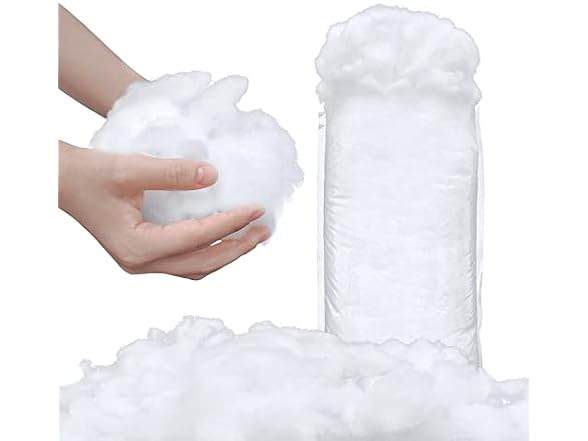 Fake Snow Decorations, 30 Sqft Fiber Sof