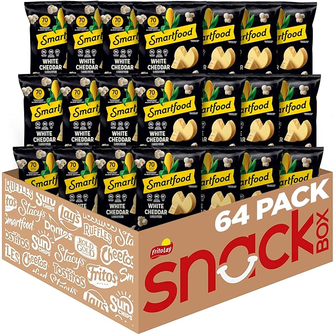 Smartfood White Cheddar Popcorn 64 Bags 1oz - Gallery 2