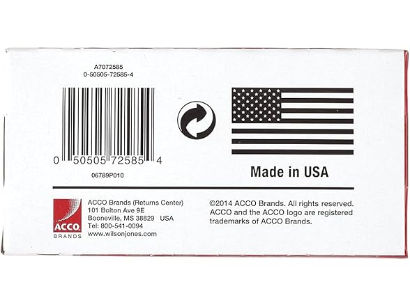 ACCO Non-Skid Paper Clips, No.4 Jumbo Size, 100 ct