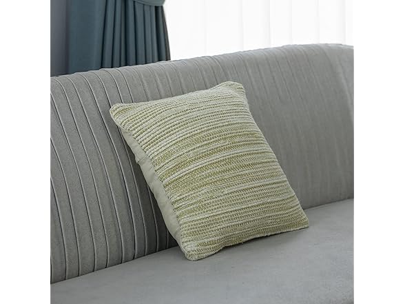 Deerlux 16" Handwoven Wool & Cotton Pillow Cover