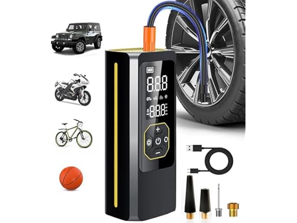 Wrifode Wrifode Tire Inflator Portable Air Comp