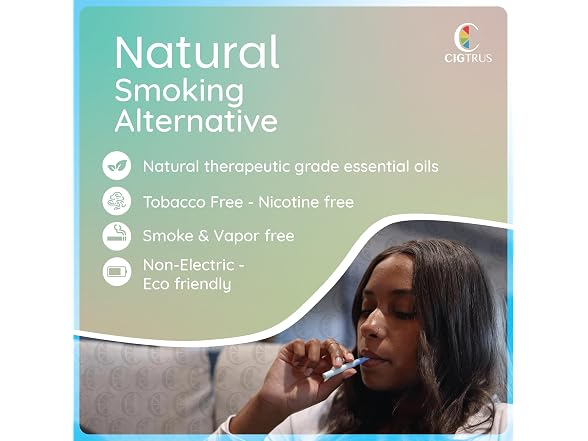 (2-Pack) Cigtrus Quit Smoking Aid, 4-Count