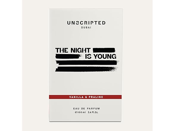 Unscripted. The Night Is Young  3.4 oz