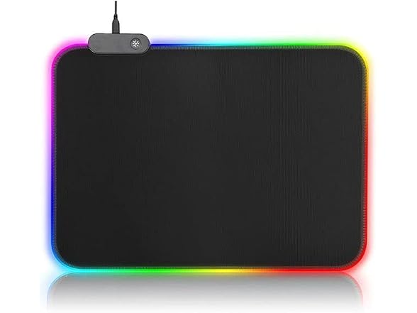LED USB Cable Gaming Mouse Pad