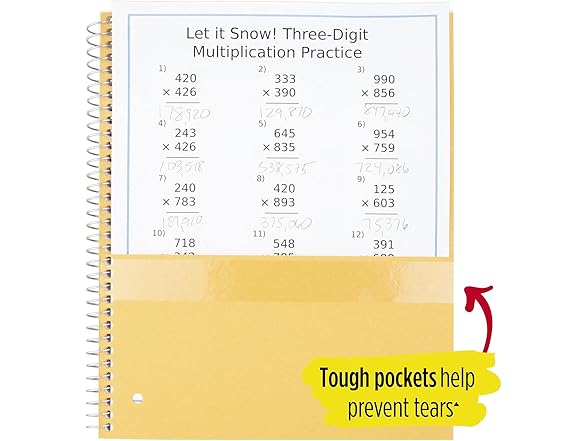 Five Star Five Star Spiral Notebook, 3 Subject, Co