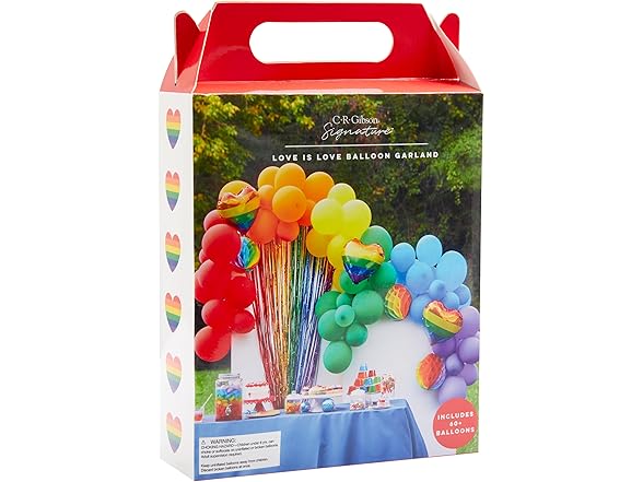 C.R. Gibso Love is Love Balloon 60Pc Kit