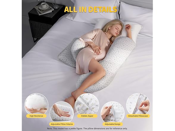 SEEDNUR Full Body Pregnancy Pillow