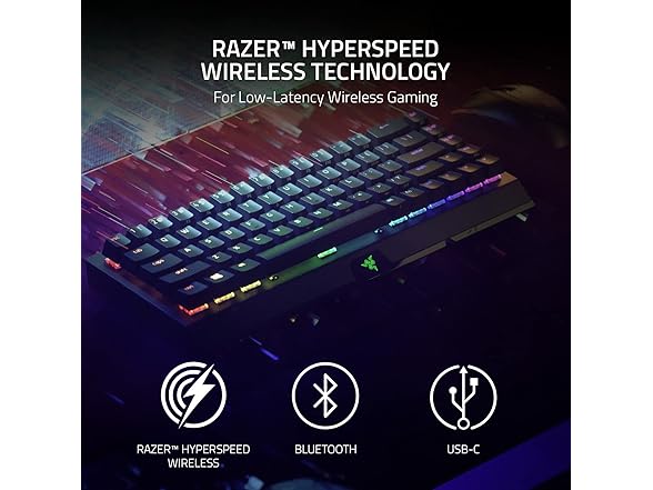 Razer BlackWidow V3 Mini HyperSpeed Keyboard