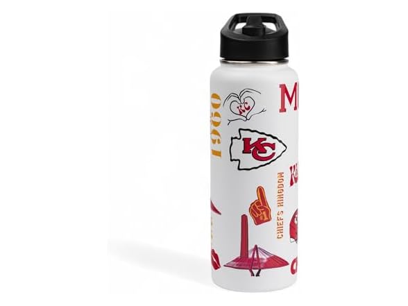 NFL 34oz Water Bottle