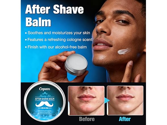 Shaving Kit for Men Sensitive Skin