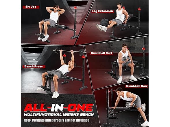 MAIDOMA 750LBS Weight Bench