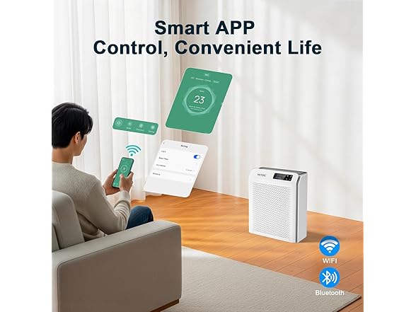 MATONC Smart Air Purifier for Home