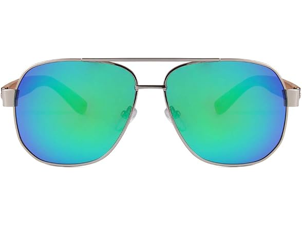 Tucci Italy Green Aviator Sunglasses