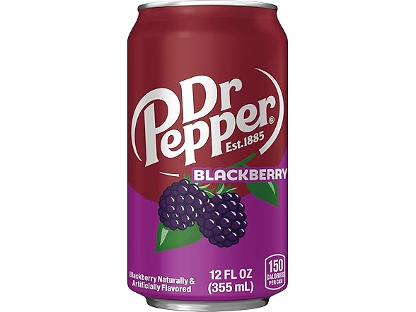 Dr. Pepper Blackberry 12oz 12pk
