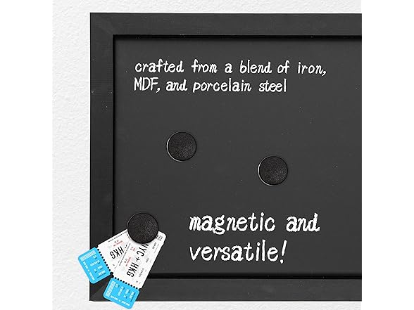 Sunnydaze Large Magnetic Chalkboard