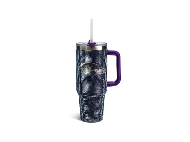 The Memory Company 40oz TC Bling Game Day Tumbler with Team Logo