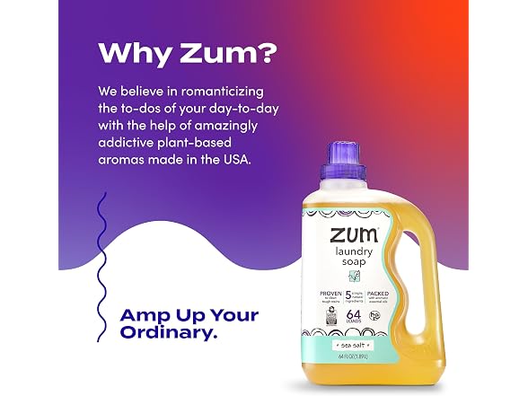 Zum Zum Clean Sea Salt Laundry Soap 64oz