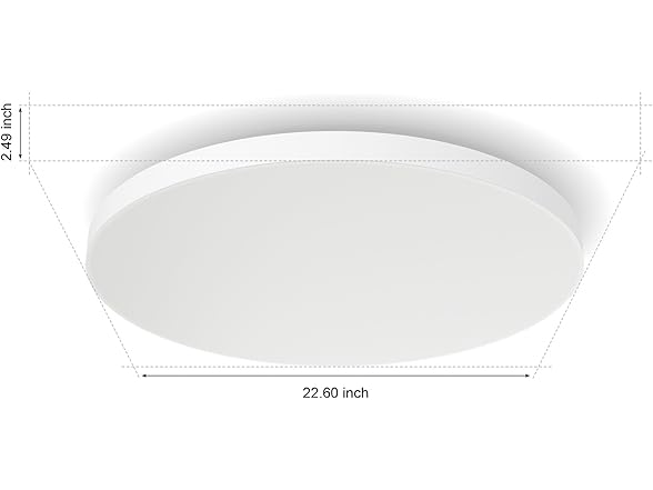 Philips Hue Datura Smart Ceiling Panel 2.49" x 22.60"