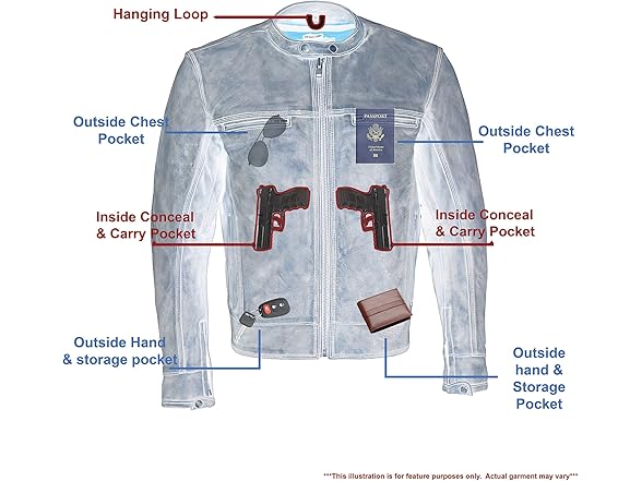 Milwaukee Leather Men's Distressed Brown Leather Scoot