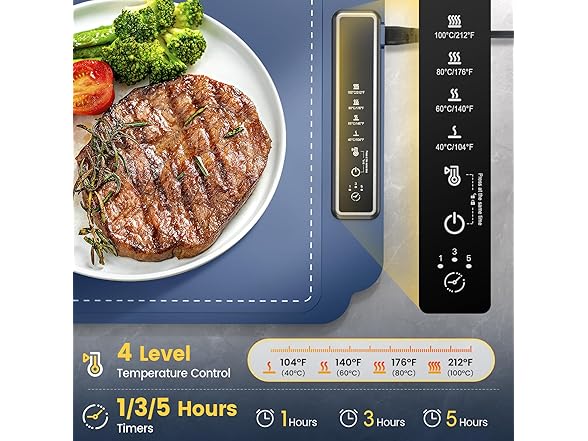 Kourice Warming Mat for Food