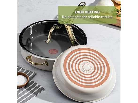 T-Fal Preserve Ceramic Frying Pan 2Pc Set