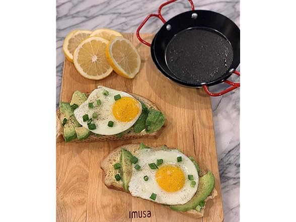 IMUSA USA Paella Pan, 6"