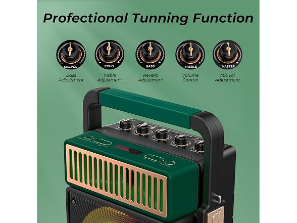 JYX 200W Retro Karaoke Machine