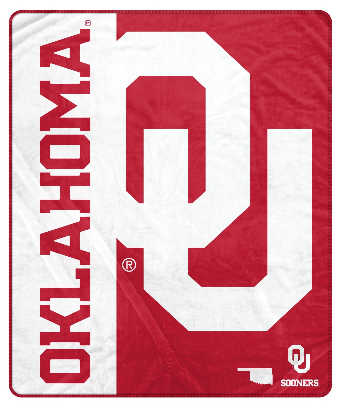 NCAA Side Bar Big Logo Blanket (50 x 60) - Gallery 19