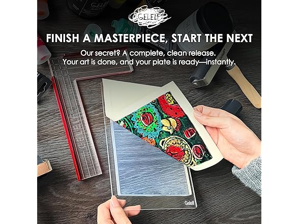 GELELF Gel Printing Plate