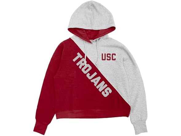 NCAA Diagonal Colorblock Hoodie