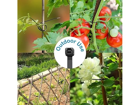 Cable Ties 8" Black 1000pk