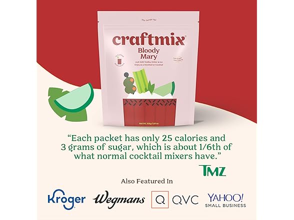 Craftmix Cocktail Mixers 36 Pack - Bloody Mary