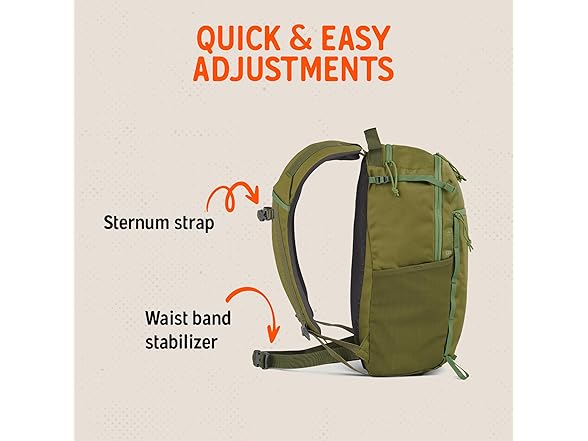 Kelty Asher Backpack (18L Moss)