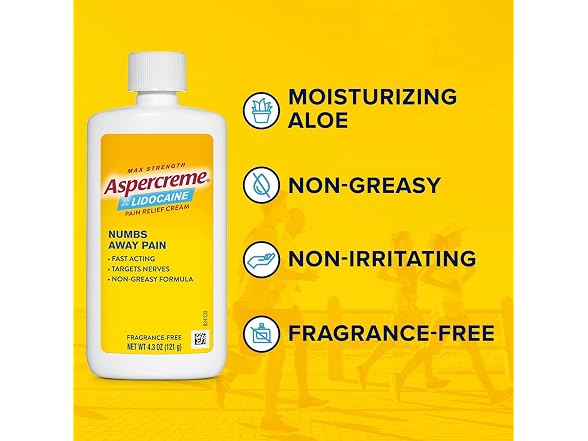 Aspercreme Aspercreme Lidocaine Pain Relief