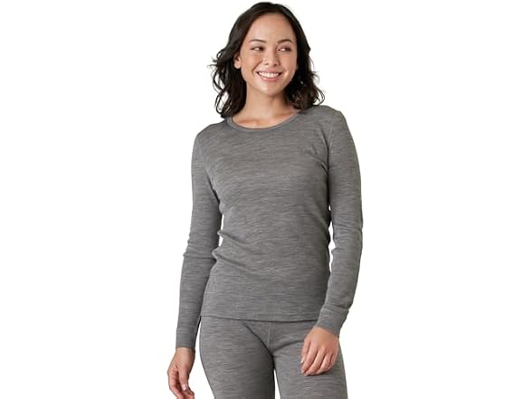 Lapasa Women (M) 100% Merino Wool Base Layer Top